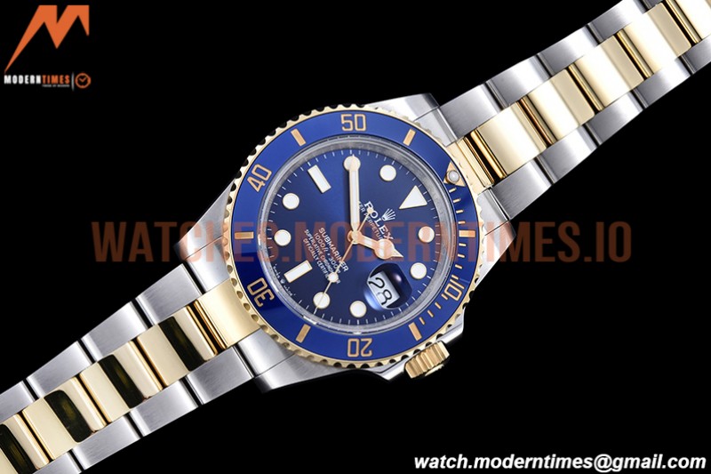 Rolex - Submariner 126613LB 904 YG/SS Blue GMF V3 VR3235