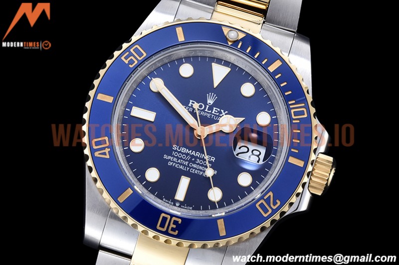 Rolex - Submariner 126613LB 904 YG/SS Blue GMF V3 VR3235