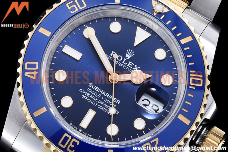 Rolex - Submariner 126613LB 904 YG/SS Blue GMF V3 VR3235