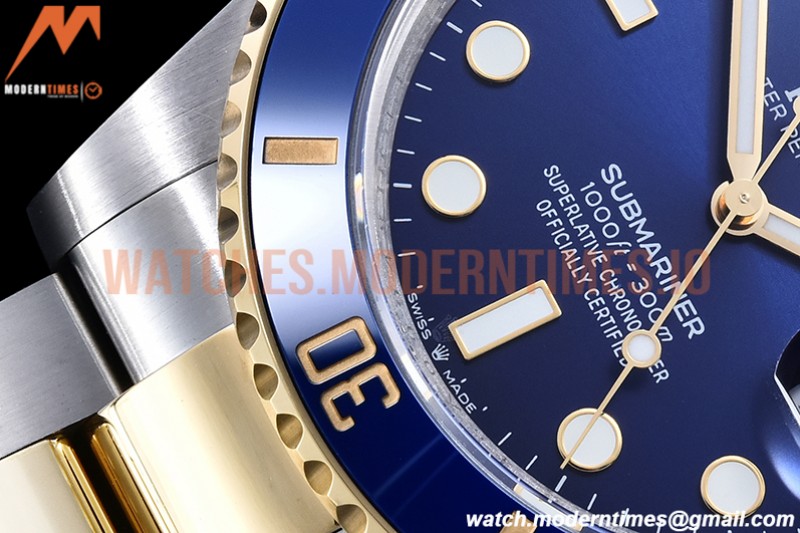 Rolex - Submariner 126613LB 904 YG/SS Blue GMF V3 VR3235