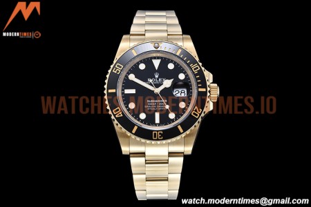 Rolex - Submariner 126618LN 904 YG/YG Black GMF V3 VR3235