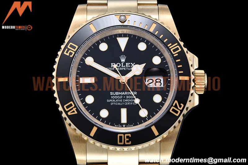 Rolex - Submariner 126618LN 904 YG/YG Black GMF V3 VR3235