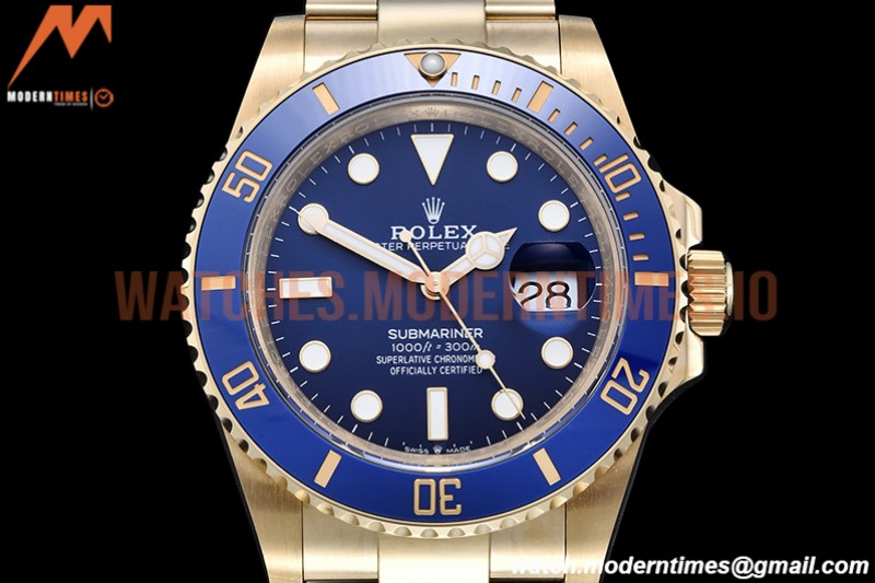 Rolex - Submariner 126618LB 904 YG/YG Blue GMF V3 VR3235