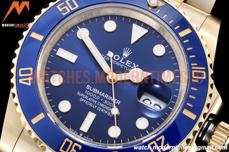 Rolex - Submariner 126618LB 904 YG/YG Blue GMF V3 VR3235