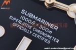 Rolex - Submariner 116618LN Wrp 904 YG/YG Black KF VR3135
