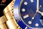 Rolex - Submariner 116618LB Wrp 904 YG/YG Blue KF VR3135