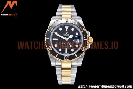 Rolex - Submariner 116613LN Wrp 904 YG/SS Blk KF VR3135