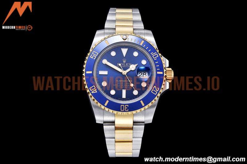 Rolex - Submariner 116613LB Wrp 904 YG/SS Blue KF VR3135