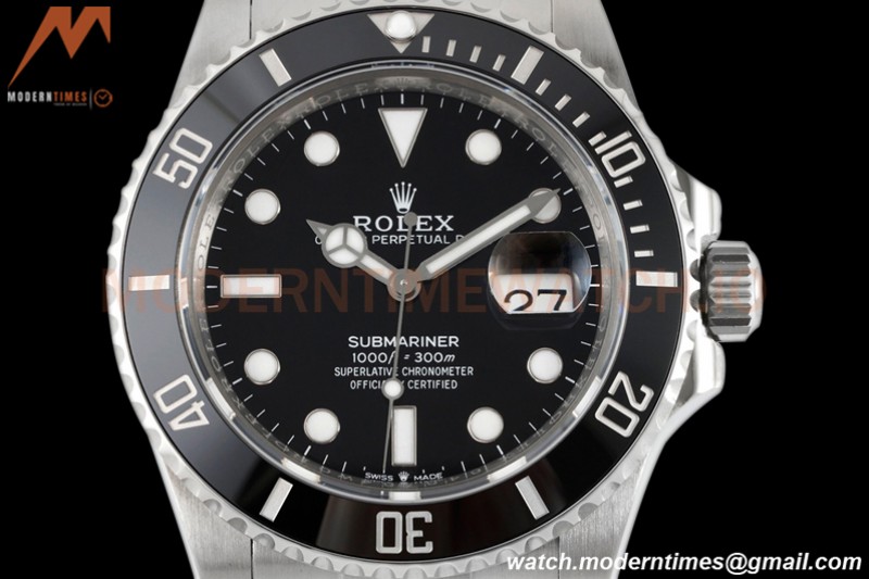 Rolex - Submariner 41mm 126610LN 904L SS/SS Black ZF V3 VR3235