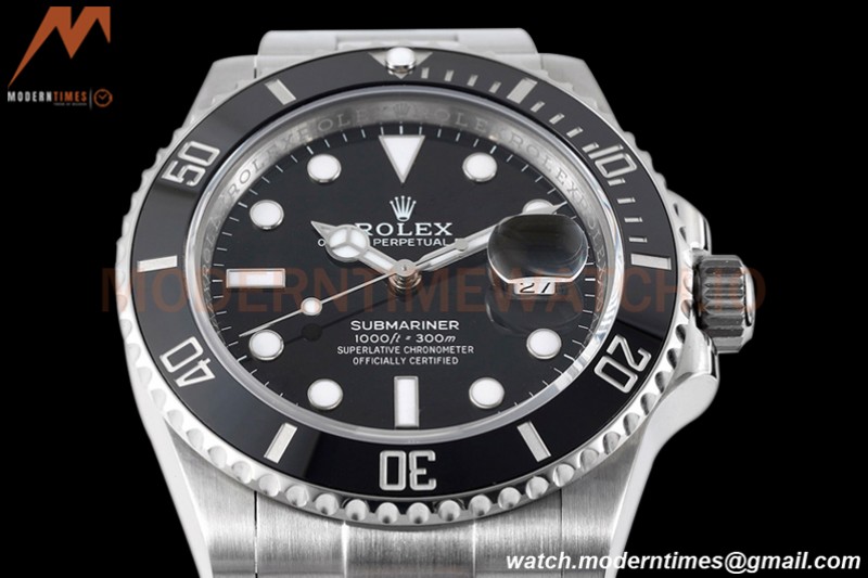 Rolex - Submariner 41mm 126610LN 904L SS/SS Black ZF V3 VR3235