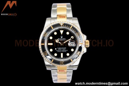 Rolex - Submariner 40mm 116613LN 316L YG/SS Black V2 EWF A3135