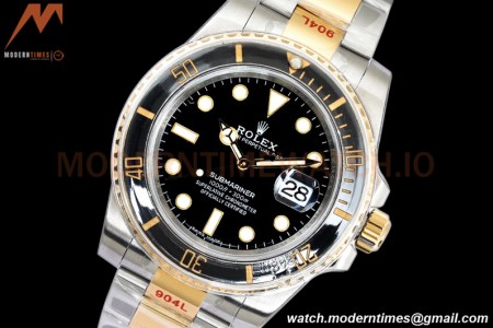 Rolex - Submariner 40mm 116613LN 316L YG/SS Black V2 EWF A3135
