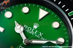Rolex - Submariner Parakeet 40mm 904L DLC/DLC Green/Black DIWF A3135