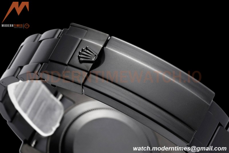 Rolex - Submariner Parakeet 40mm 904L DLC/DLC Green/Black DIWF A3135