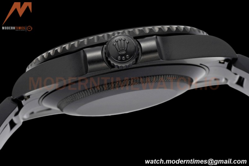 Rolex - Submariner Ghost 40mm 904L DLC/DLC Black DIWF A3135