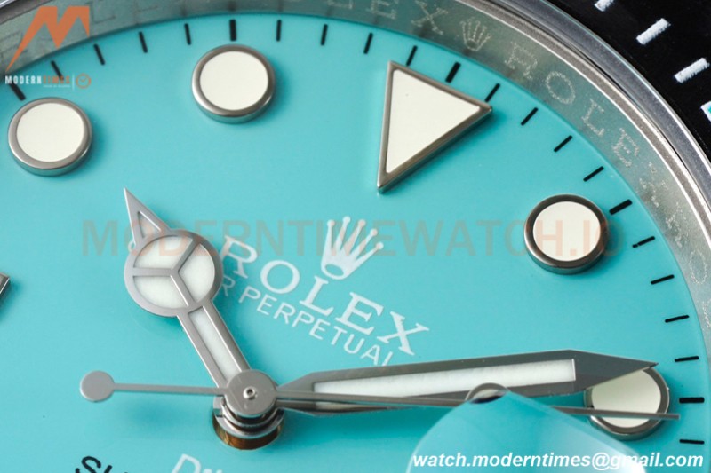 Rolex - Submariner Aquamarine 40mm 904L TI/TI Fiffany Blue DIWF A3135