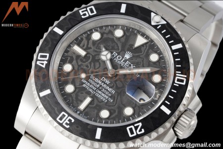 Rolex - EOC Submariner 40mm 904L TI/TI Carbon Black DIWF A3135
