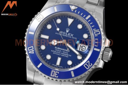 Rolex - Submariner 40mm 116619LB 904L SS/SS Blue VSF VS3135