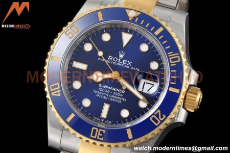 Rolex - Submariner 41mm 126613LB 904L YG/SS Blue VSF VS3235