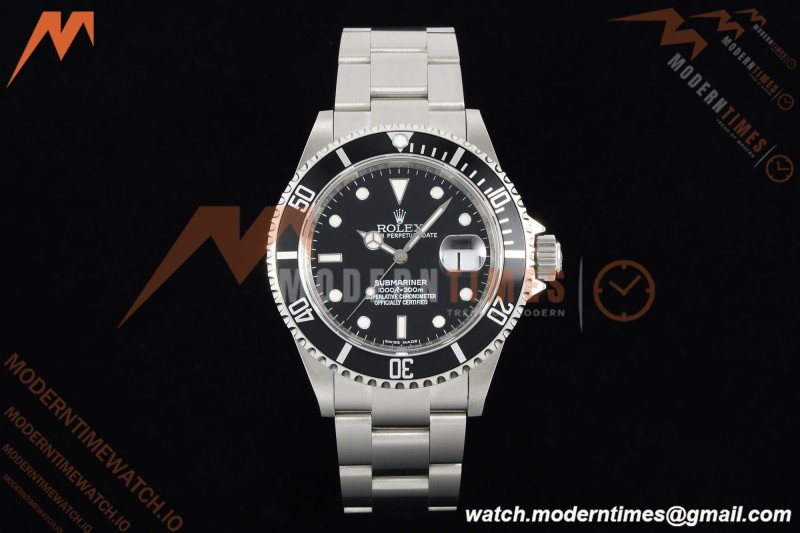 Rolex - Submariner Vintage 16610LN 904L SS/SS Black TMF VR3135