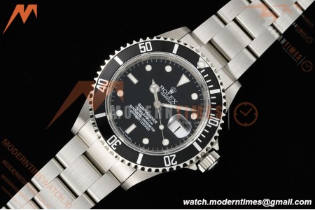 Rolex - Submariner Vintage 16610LN 904L SS/SS Black TMF VR3135