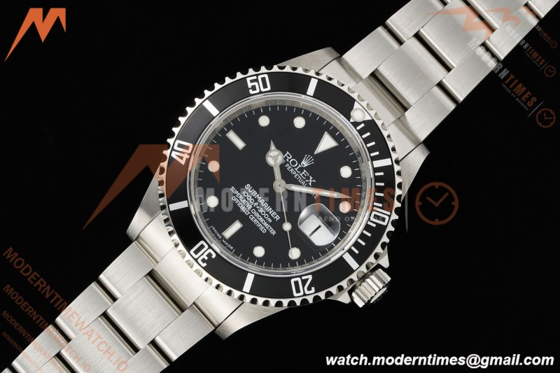 Rolex - Submariner Vintage 16610LN 904L SS/SS Black TMF VR3135