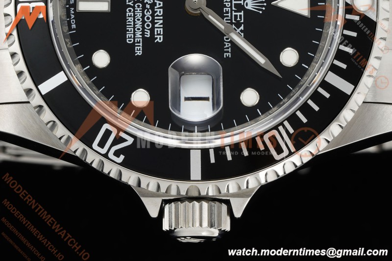Rolex - Submariner Vintage 16610LN 904L SS/SS Black TMF VR3135