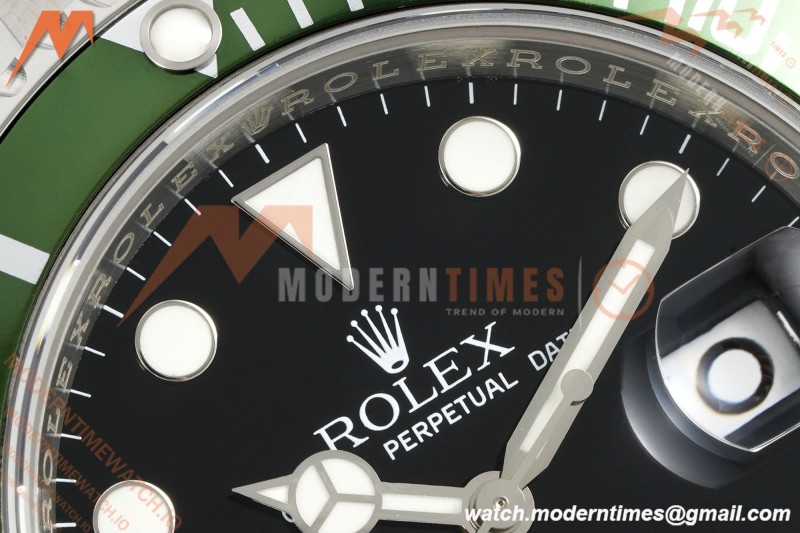 Rolex - Submariner Vintage 16610LV 904L SS/SS Black TMF VR3135