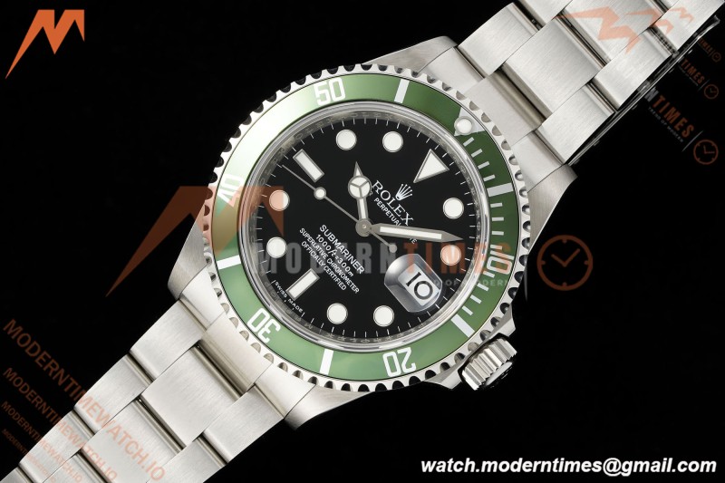 Rolex - Submariner Vintage 16610LV 904L SS/SS Black TMF VR3135