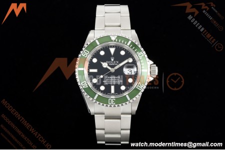 Rolex - Submariner Vintage 16610LV 904L SS/SS Black Plain Rehaut TMF VR3135