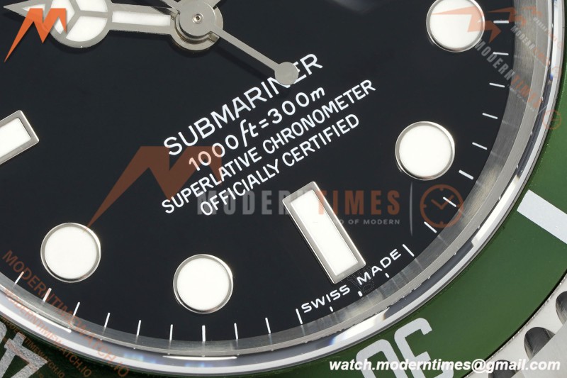 Rolex - Submariner Vintage 16610LV 904L SS/SS Black Plain Rehaut TMF VR3135 | 롤렉스 - 서브머리너 빈티지 16610LV 904L SS/SS 블랙 플레인 르호 TMF VR3135
