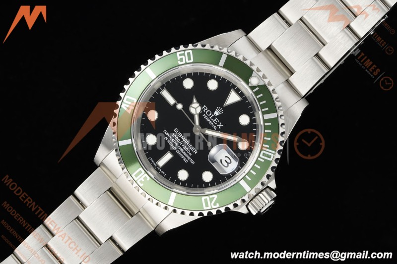 Rolex - Submariner Vintage 16610LV 904L SS/SS Black Plain Rehaut TMF VR3135 | 롤렉스 - 서브머리너 빈티지 16610LV 904L SS/SS 블랙 플레인 르호 TMF VR3135
