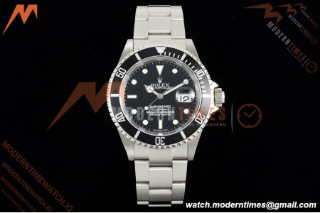 Rolex - Submariner Vintage 16610LN 904L SS/SS Black Plain Rehaut TMF VR3135