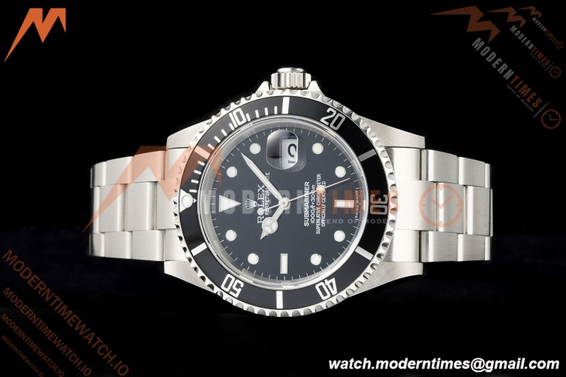 Rolex - Submariner Vintage 16610LN 904L SS/SS Black Plain Rehaut TMF VR3135 | 롤렉스 - 서브머리너 빈티지 16610LN 904L SS/SS 블랙 플레인 르호 TMF VR3135