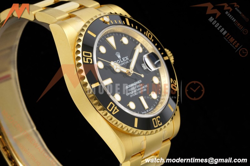 Rolex - Submariner 126618LN 904L 41mm YG/YG Black THBF SH3235