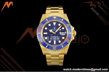 Rolex - Submariner 126618LB 904L 41mm YG/YG Blue THBF SH3235