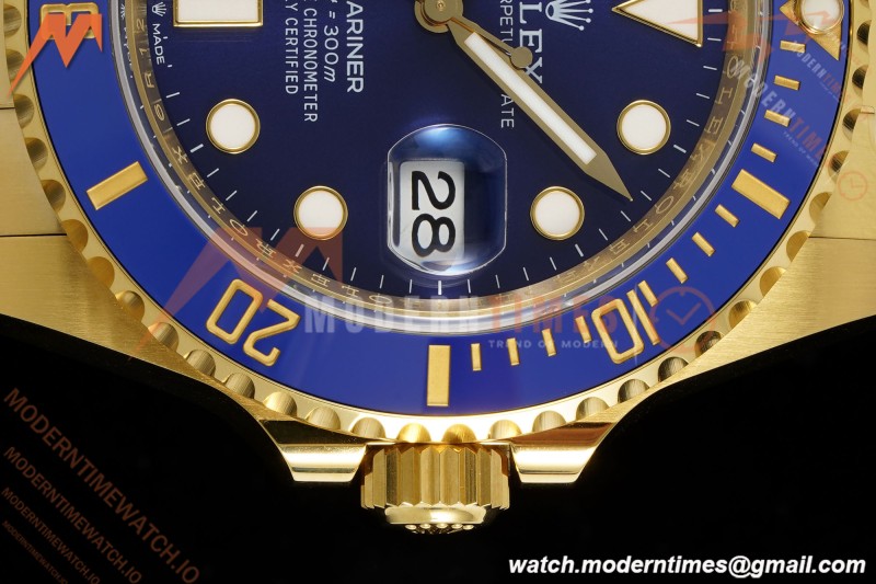 Rolex - Submariner 126618LB 904L 41mm YG/YG Blue THBF SH3235