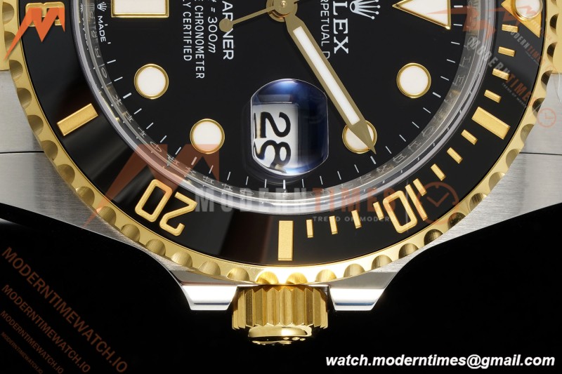 Rolex - Submariner 126613LN 904L 41mm YG/SS Black THBF SH3235