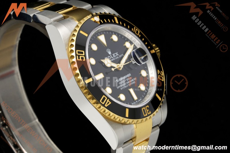 Rolex - Submariner 126613LN 904L 41mm YG/SS Black THBF SH3235