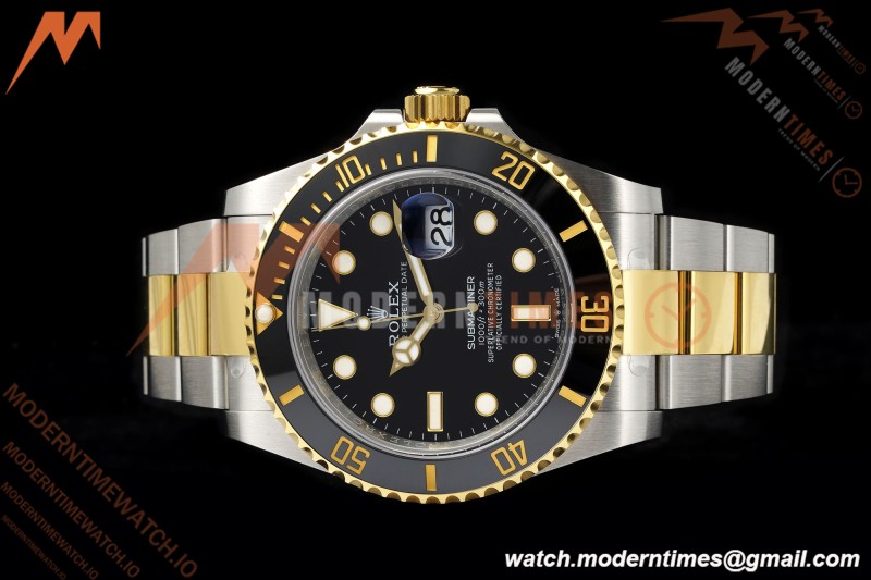 Rolex - Submariner 126613LN 904L 41mm YG/SS Black THBF SH3235