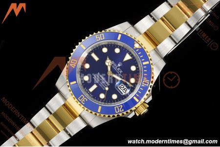 Rolex - Submariner 126613LB 904L 41mm YG/SS Blue THBF SH3235