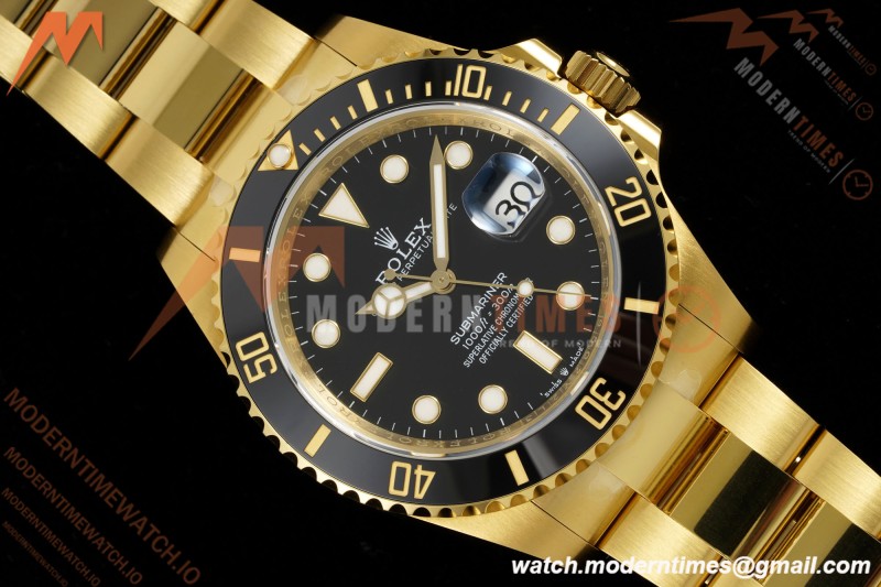 Rolex - Submariner 126618LN 316L 41mm YG/YG Black RSF A3235