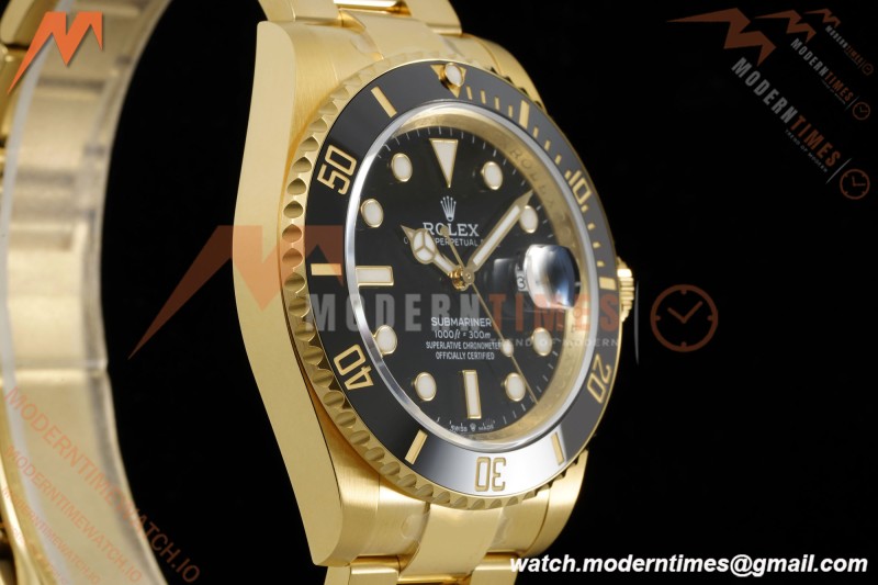 Rolex - Submariner 126618LN 316L 41mm YG/YG Black RSF A3235