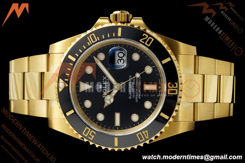 Rolex - Submariner 126618LN 316L 41mm YG/YG Black RSF A3235