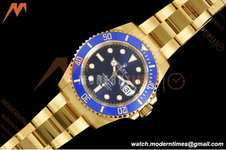Rolex - Submariner 126618LB 316L 41mm YG/YG Blue RSF A3235