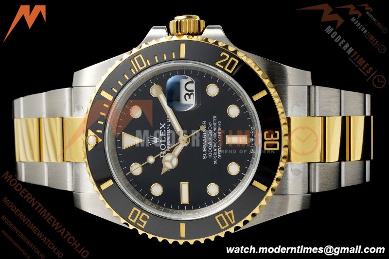 Rolex - Submariner 126613LN 316L 41mm YG/SS Black RSF A3235
