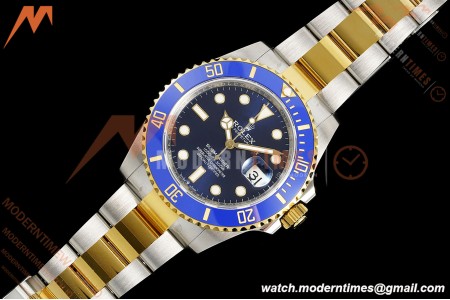 Rolex - Submariner 126613LB 316L 41mm YG/SS Blue RSF A3235