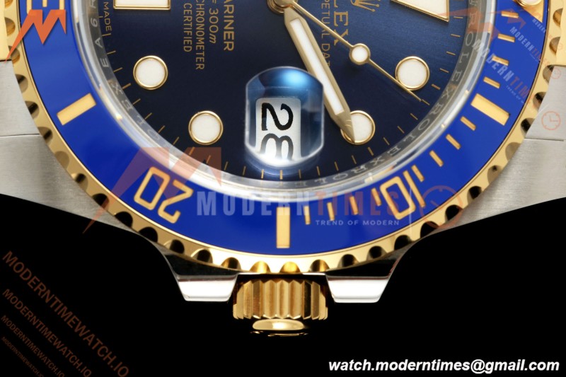 Rolex - Submariner 40mm 116613LB Bluesy 316L YG/SS Blue EWEF SH3135