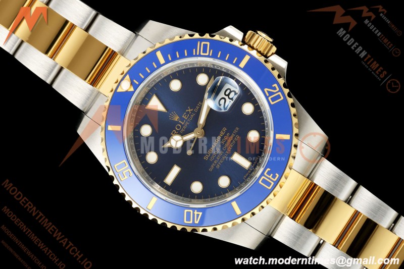 Rolex - Submariner 40mm 116613LB Bluesy 316L YG/SS Blue EWEF SH3135