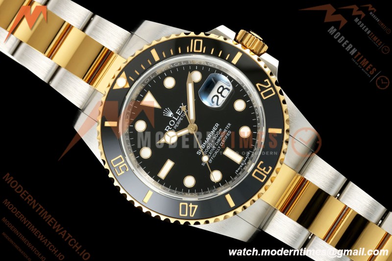 Rolex - Submariner 40mm 116613LN 316L YG/SS Black EWEF SH3135